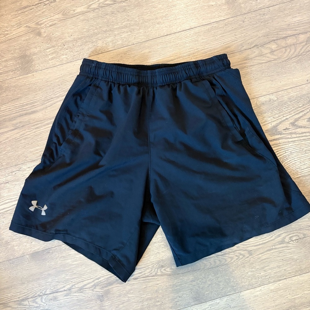 Under Armour Men's Black Athletic Shorts